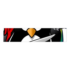 Penguin Pirate Tux Animal Bandana Velvet Scrunchie