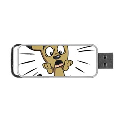 Animal Canine Cartoon Dog Pet Portable Usb Flash (two Sides) by Sapixe