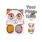 Animal Cat Feline Kitten Pet Playing Cards 54 (Mini)  Front - Diamond3