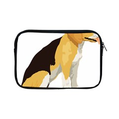 Black Yellow Dog Beagle Pet Apple Ipad Mini Zipper Cases by Sapixe