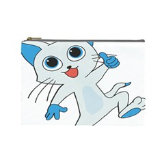 Animal Anthropomorphic Cosmetic Bag (large)  by Sapixe