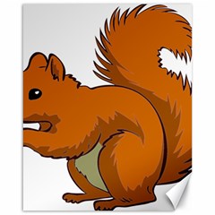 Squirrel Animal Pet Canvas 16  X 20   by Sapixe
