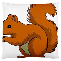 Squirrel Animal Pet Large Cushion Case (two Sides) by Sapixe