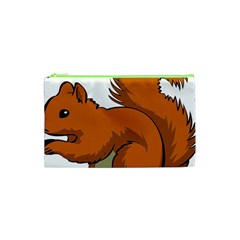 Squirrel Animal Pet Cosmetic Bag (xs) by Sapixe