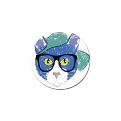 Drawing Cat Pet Feline Pencil Golf Ball Marker (10 pack)