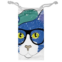 Drawing Cat Pet Feline Pencil Jewelry Bags by Sapixe