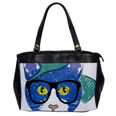 Drawing Cat Pet Feline Pencil Office Handbags by Sapixe