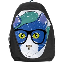 Drawing Cat Pet Feline Pencil Backpack Bag