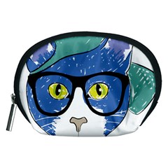 Drawing Cat Pet Feline Pencil Accessory Pouches (Medium) 