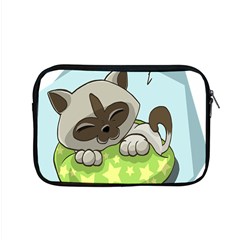 Kitten Kitty Cat Sleeping Sleep Apple Macbook Pro 15  Zipper Case by Sapixe