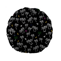 Tropical Pattern Standard 15  Premium Flano Round Cushions by Valentinaart