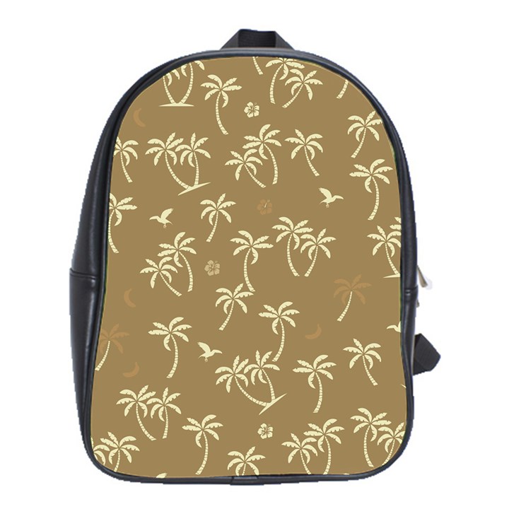 Tropical pattern School Bag (XL)