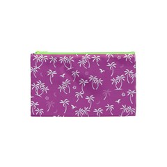 Tropical Pattern Cosmetic Bag (xs) by Valentinaart