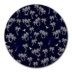 Tropical Pattern Round Mousepads by Valentinaart