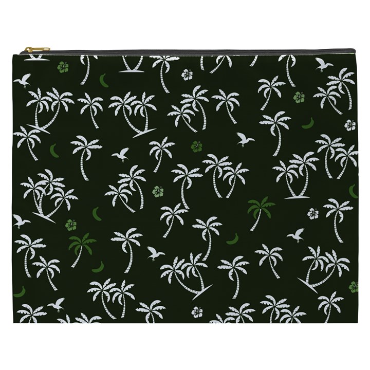 Tropical pattern Cosmetic Bag (XXXL) 