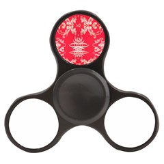 Red Chinese Inspired  Style Design  Finger Spinner by flipstylezfashionsLLC