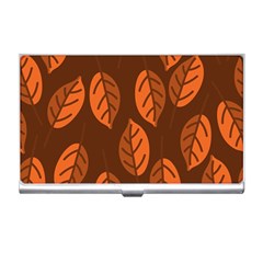 Pattern Leaf Plant Decoration Business Card Holders by Nexatart