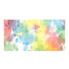Abstract Pattern Color Art Texture Satin Wrap
