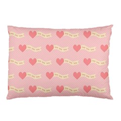 Heart Love Pattern Pillow Case by Nexatart