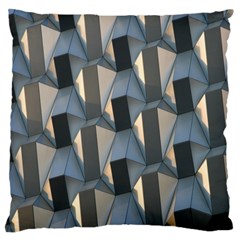 Pattern Texture Form Background Large Flano Cushion Case (one Side) by Nexatart