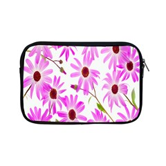 Pink Purple Daisies Design Flowers Apple Ipad Mini Zipper Cases by Nexatart