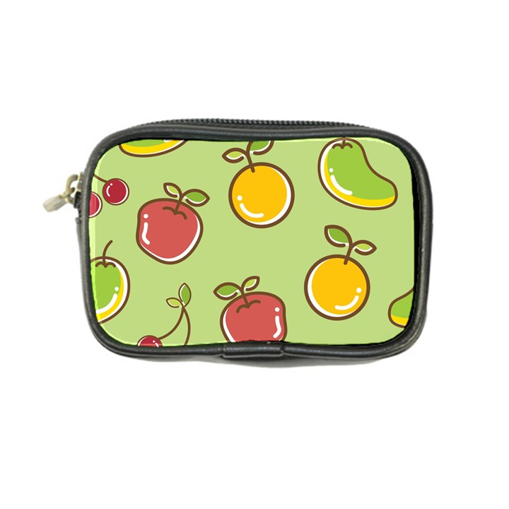 Seamless Pattern Healthy Fruit Coin Purse