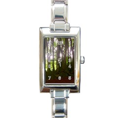 Tree of Trees Rectangle Italian Charm Watch