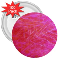 Pink Background Abstract Texture 3  Buttons (100 Pack) 