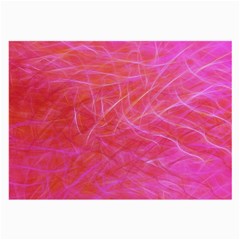 Pink Background Abstract Texture Large Glasses Cloth (2-side)