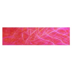 Pink Background Abstract Texture Satin Scarf (oblong) by Nexatart