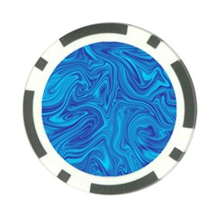 Abstract Pattern Art Desktop Shape Poker Chip Card Guard