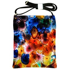 Ornament Color Vivid Pattern Art Shoulder Sling Bags by Nexatart