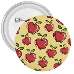 Seamless Pattern Healthy Fruit 3  Buttons