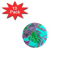 Painting Oil Leaves Nature Reason 1  Mini Magnet (10 pack) 