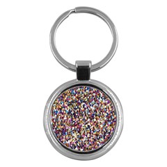 Pattern Abstract Decoration Art Key Chains (round) 