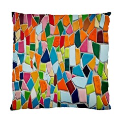 Mosaic Tiles Pattern Texture Standard Cushion Case (one Side) by Nexatart