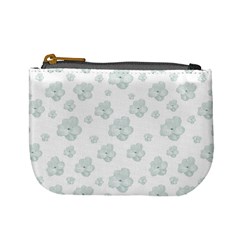 Pastel Floral Motif Pattern Mini Coin Purses by dflcprints