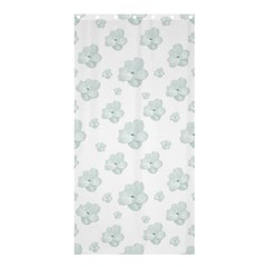 Pastel Floral Motif Pattern Shower Curtain 36  X 72  (stall)  by dflcprints