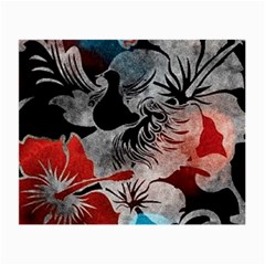 Beautiful Hibiscus Flower Design  Small Glasses Cloth by flipstylezfashionsLLC