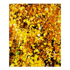 Birch Tree Yellow Leaves Shower Curtain 60  X 72  (medium)  by FunnyCow