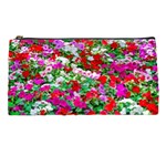 Colorful Petunia Flowers Pencil Cases Front