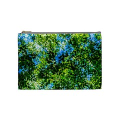 Forest   Strain Towards The Light Cosmetic Bag (medium) by FunnyCow