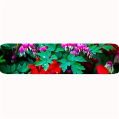 Bleeding Heart Flowers Large Bar Mats by FunnyCow