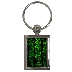 Emerald Forest Key Chains (rectangle)  by FunnyCow