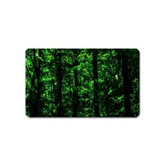 Emerald Forest Magnet (name Card) by FunnyCow