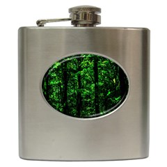 Emerald Forest Hip Flask (6 Oz) by FunnyCow