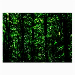 Emerald Forest Large Glasses Cloth (2-side) by FunnyCow