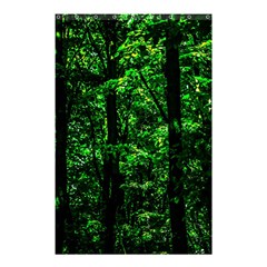 Emerald Forest Shower Curtain 48  X 72  (small)  by FunnyCow