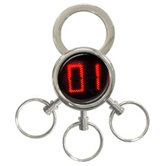 The Time Is Now 3-ring Key Chains by FunnyCow