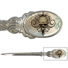 Awesome Creepy Skull With  Wings Letter Openers by FantasyWorld7